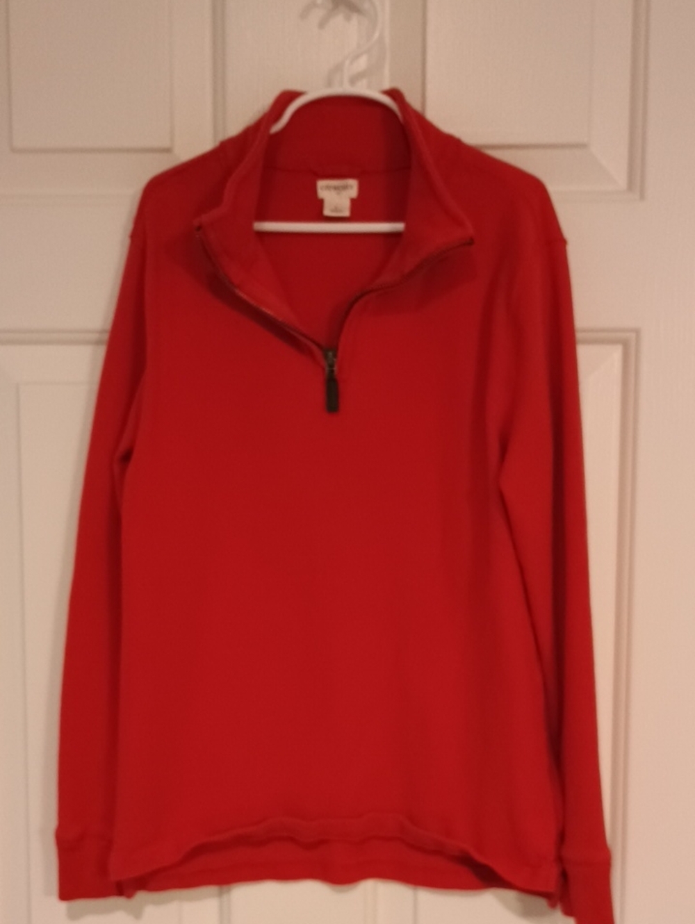 Crewcuts Red Half-Zip Sweatshirt